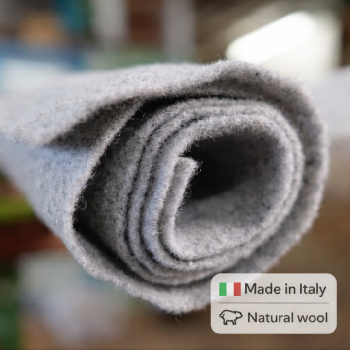 B4F Naturwolle-Filz WELSH – 4-Way-Stretch für Van &amp; Camper