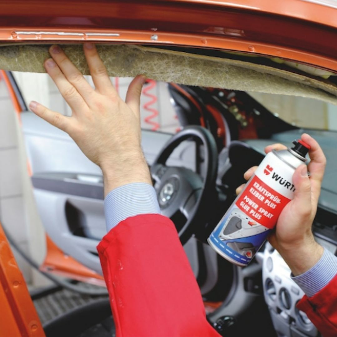 Würth Power Plus Sprühkleber 400 ml – Kontaktkleber stark &amp; schnell
