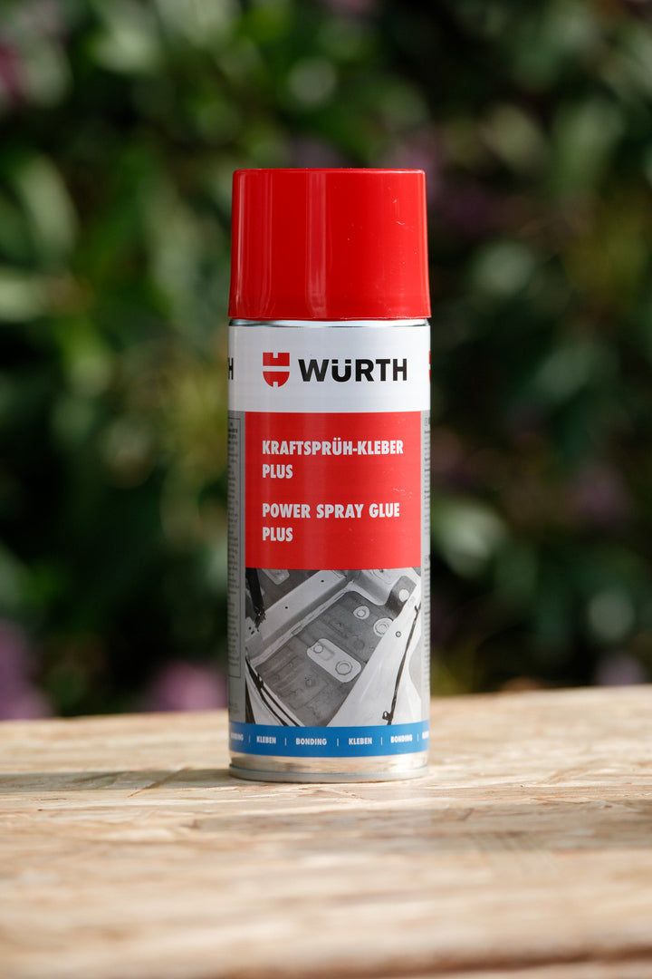 Würth Power Plus Sprühkleber 400 ml – Kontaktkleber stark &amp; schnell