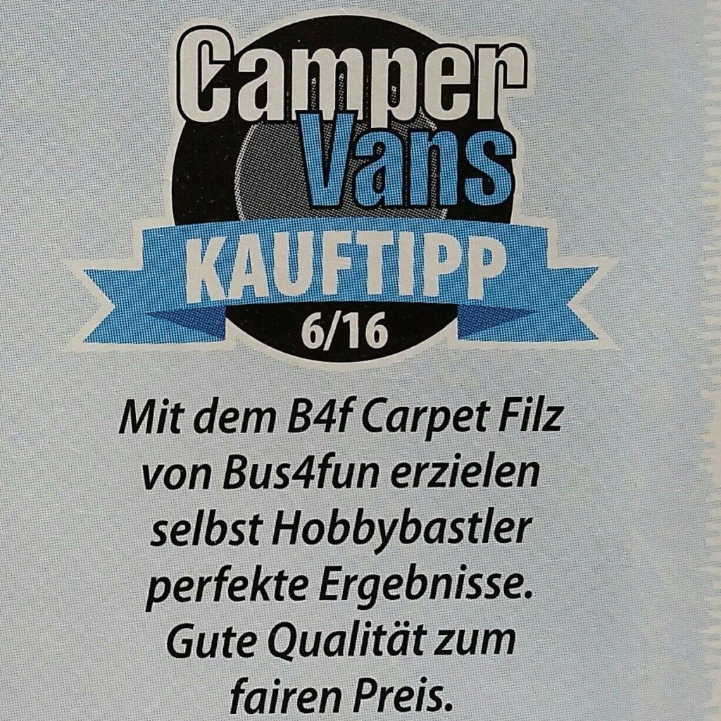 Bus4Fun B4f Carpet-Filz 7 Kauftipp-Camper-Vans-B4f-Carpet-Filz