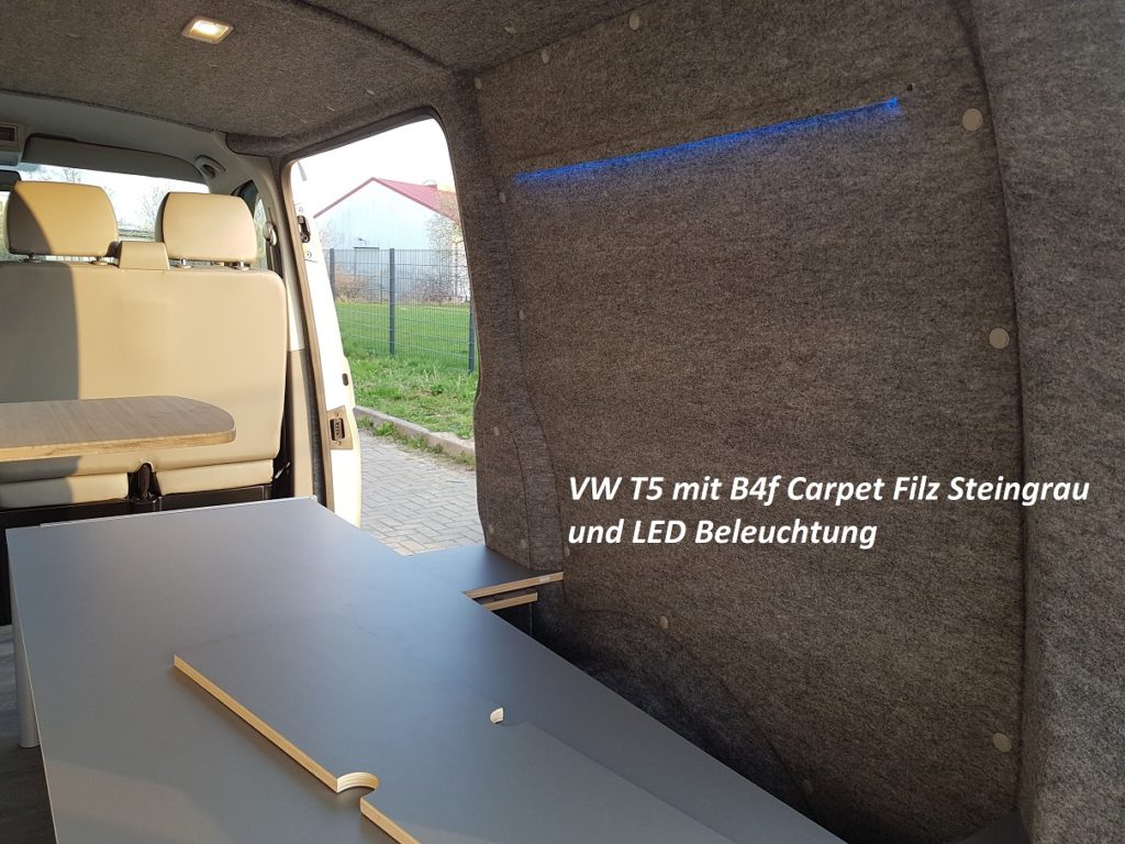 Sichtschutz Matten VW T5 Multivan von Project Camper